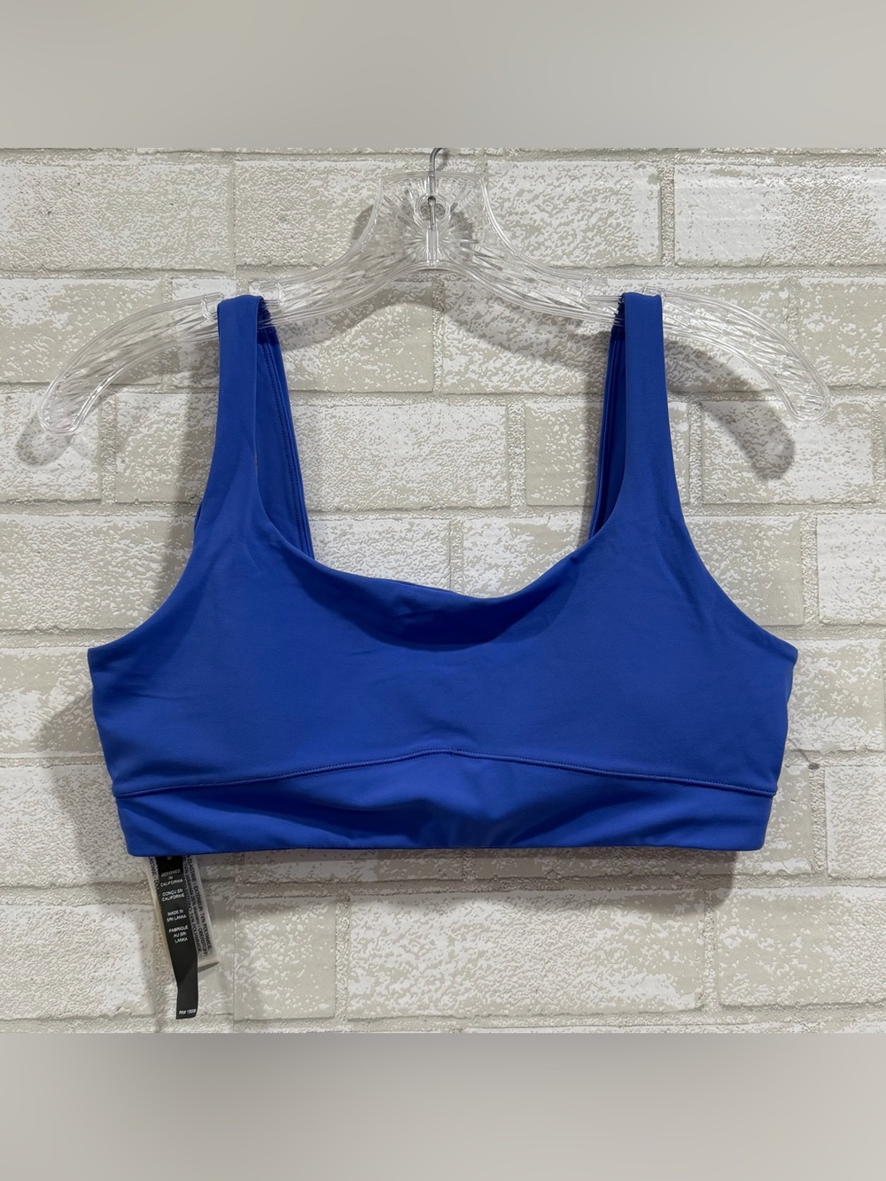 VUORI Alltheform Sports Bra in Blue  - Size - Medium